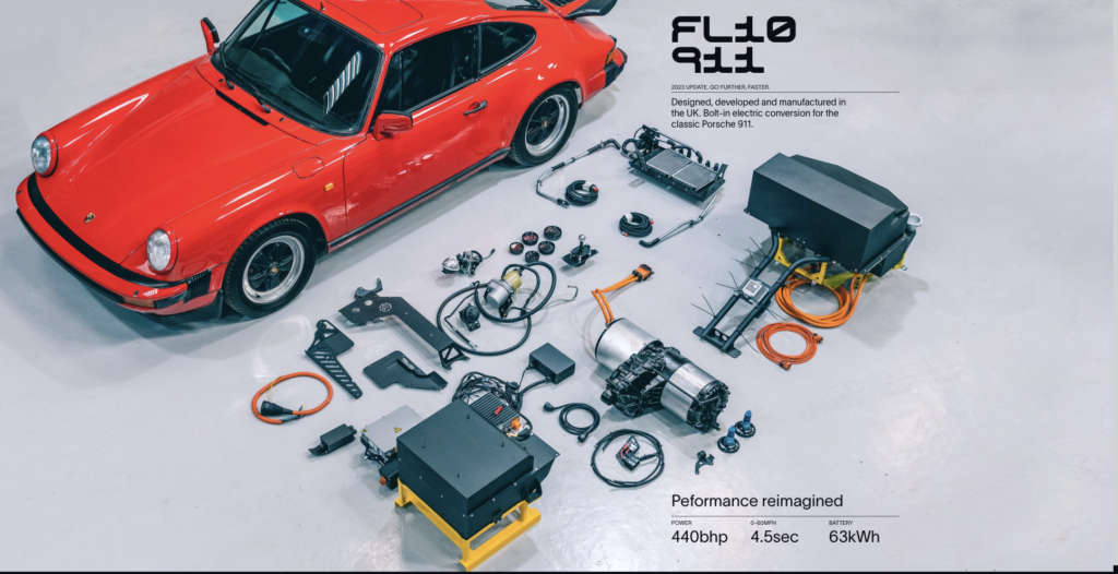 Felten 911 EV Conversion Kit Includes